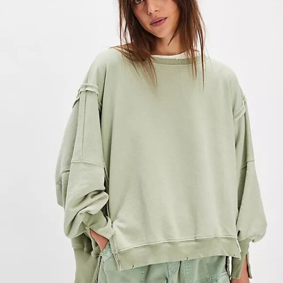 We The Free Tops - We The Free Camden Sweatshirt / Mermaid's Tale